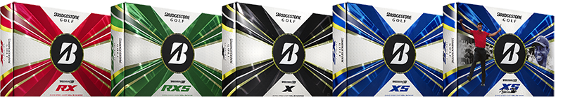 Bridgestone Golf Product & Brand Imagery