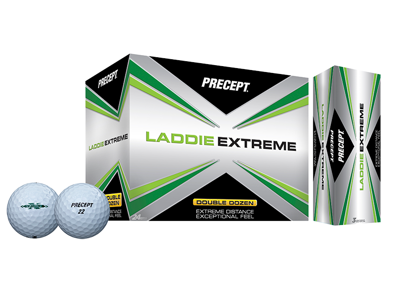 Bridgestone Golf Laddie Extreme Golf Balls and Box