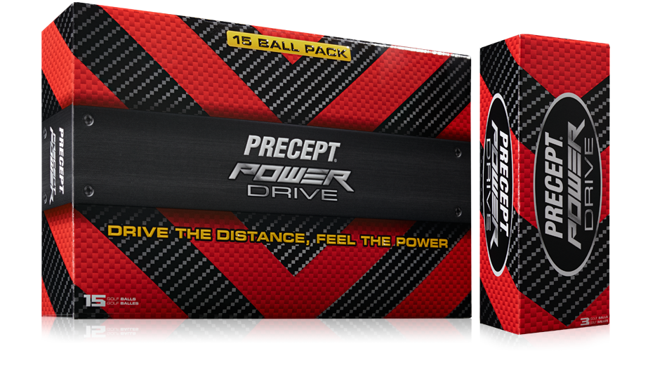 Bridgestone Golf Precept Power Drive Golf Balls and Box 