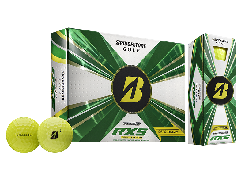 Bridgestone Golf B RXS Golf Balls and Box