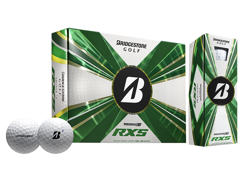 Bridgestone Golf B RXS Golf Balls and Box