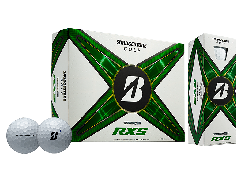 Bridgestone Golf B RXS Golf Balls and Box