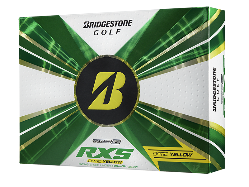 Bridgestone Golf B RXS Golf Balls and Box