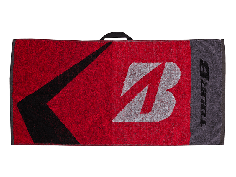 Bridgestone Golf Black Golf Towel