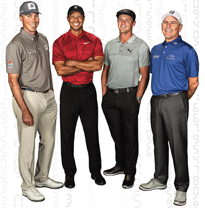 Bridgestone Golf Tour Team Imagery