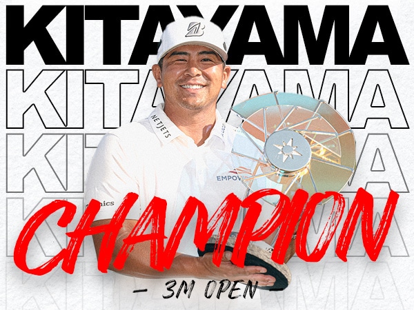 KURT KITAYAMA WINS 3M OPEN